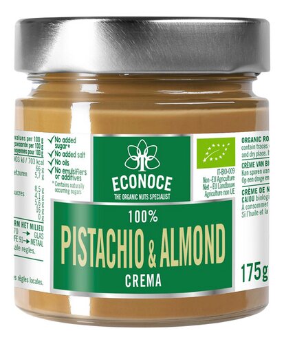 ECONOCE Pistache Amandes Pâte Bio