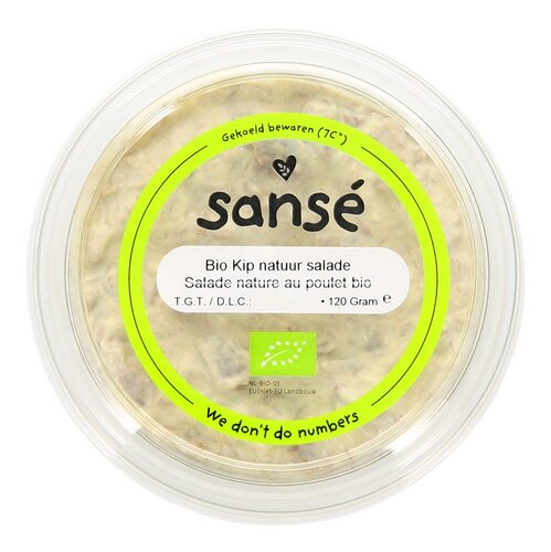 SANSÉ Salade de Poulet Nature Bio