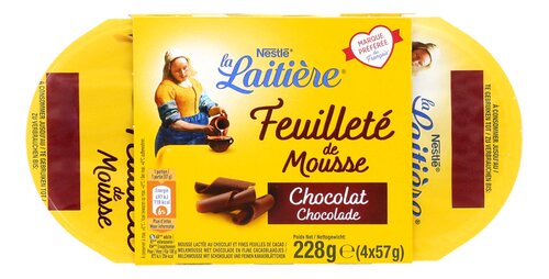 LA LAITIÈRE chocomousse feuilleté