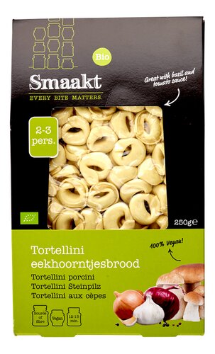 SMAAKT Tortellini cèpes vegan bio