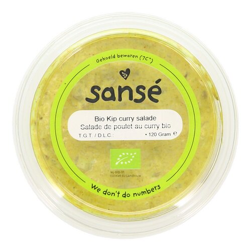 SANSÉ Salade Poulet Curry Bio