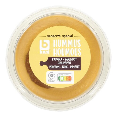 BONI Paprika hummus walnoten chili