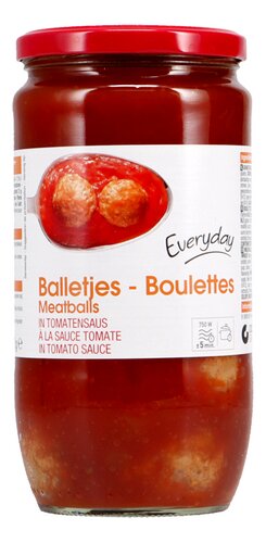 EVERYDAY boulettes sauce tomate boc