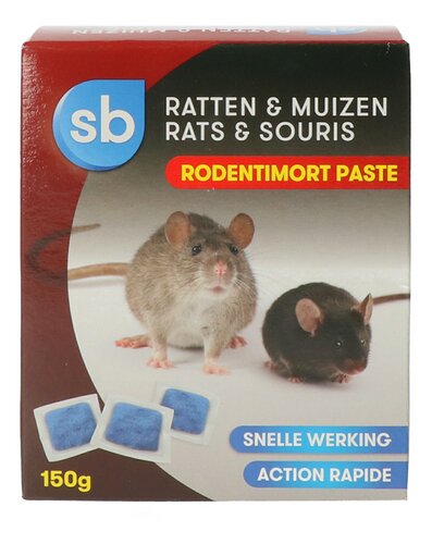 SB pâte contre souris et rats