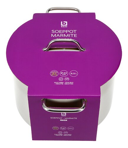 BONI Soepketel met deksel 24cm
