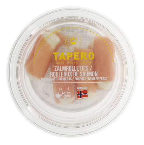 TAPERO Rouleaux saumon fromage crème