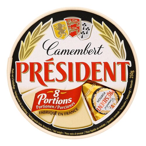 PRÉSIDENT camembert 8 porties