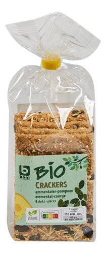 BONI BIO crackers Emmental potiron