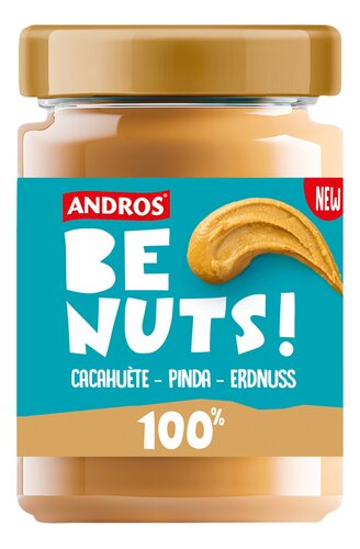 Andros Be Nuts! Pindakaas — 3 varianten