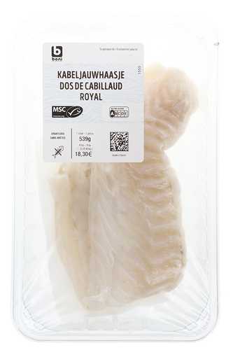 BONI kabeljauw royal graatloos MSC