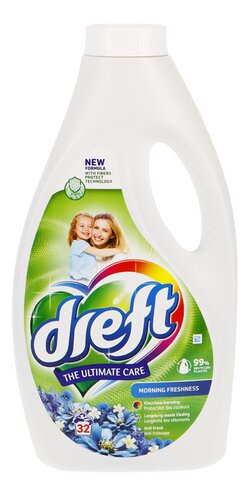 DREFT lessive fraîcheur matin 32d