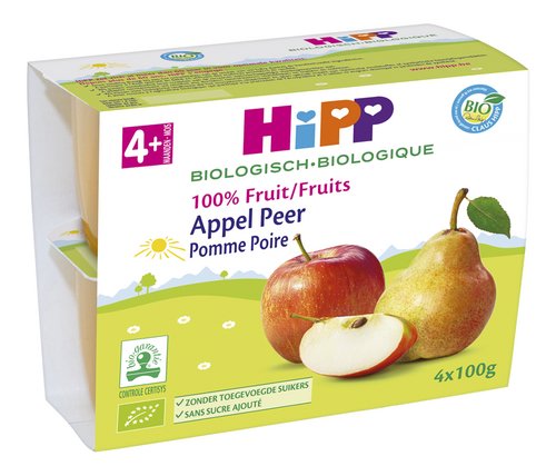 HIPP bio pomme-poire 4-36m