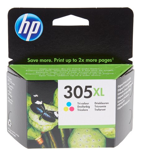 HP cartouche 305XL trois couleurs