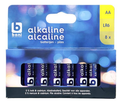 BONI Pile Alcaline LR6 AA