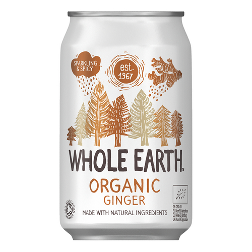 WHOLE EARTH Sparkling Ginger Bio 33cl