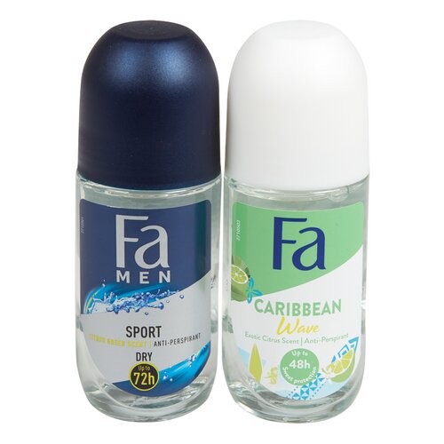 FA deo Sport/Carribean Lemon roller 50ml