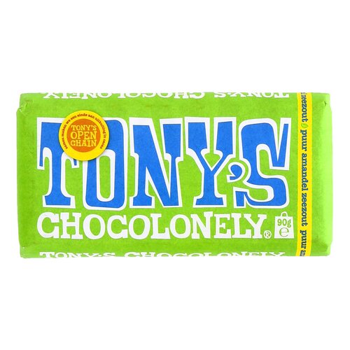 TONY'S Puur Amandel zeezout 90g