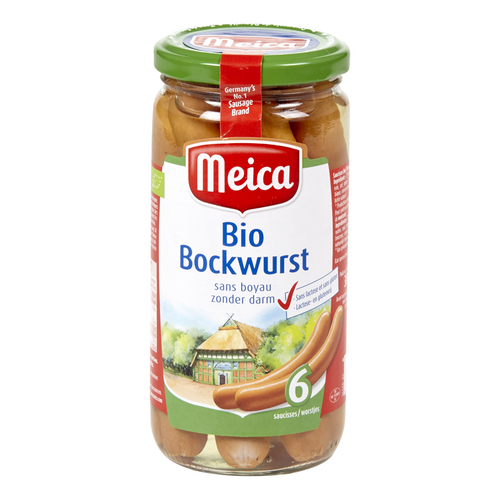 MEICA 6 bockworsten Bio 380g