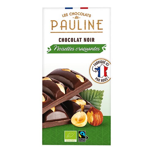 CH. DE PAULINE Hazeln.Pure choc.bio 100g