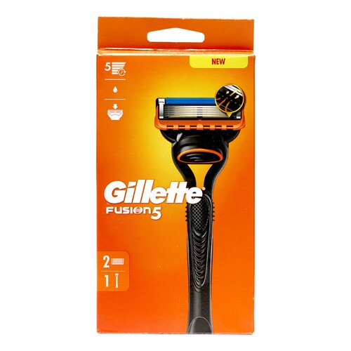 GILLETTE fusion apparaat + 2 mesjes