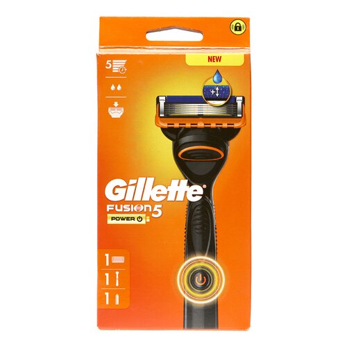 GILLETTE fusion power apparaat + 1 mesje