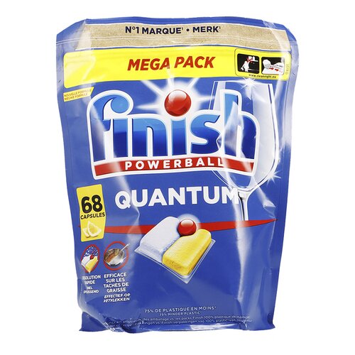 FINISH QUANTUM vaatwastablet citr. 68st
