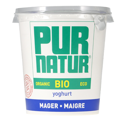PUR NATUR yoghurt mager natuur Bio 750g