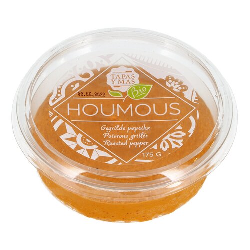 TAPAS Y MAS Hummus gegr.paprik.Bio 175g