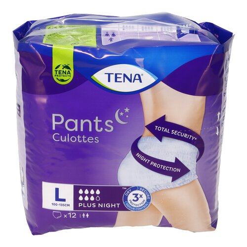 TENA Plus Night Large broek 12st