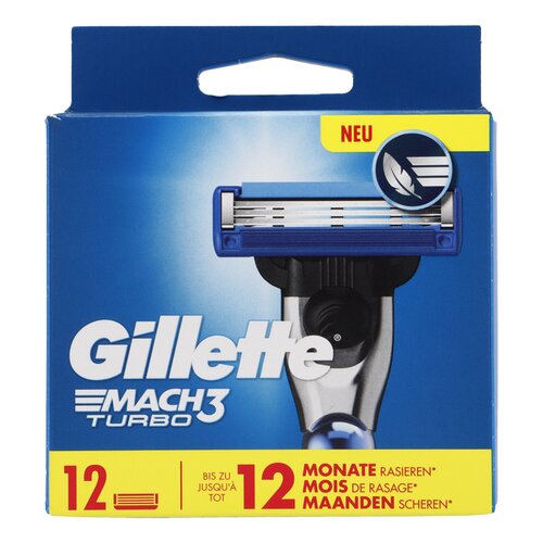 GILLETTE scheermesjes turbo 12st