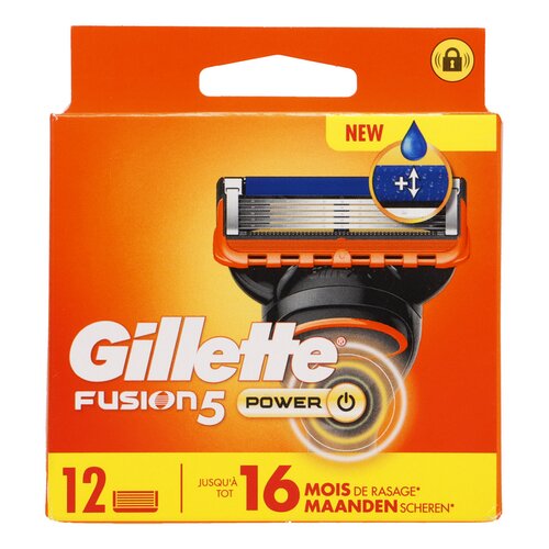 GILLETTE fusion power mesjes 12st