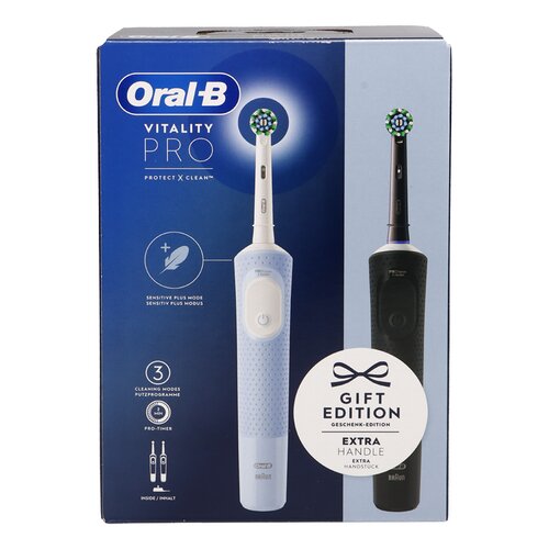ORAL-B Vitality Pro Protect&Cl Bl-zw 2st