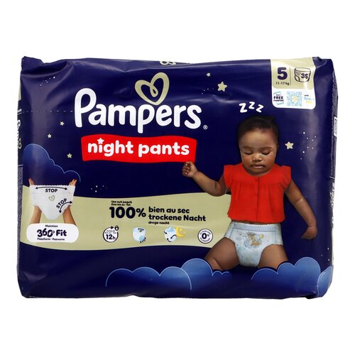 PAMPERS B-Dry Night M5 12-17 kg 35st