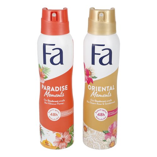 FA deo Oriental/Paradise moments 150ml