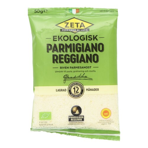 ZETA Parmigiano Regg.BOB geraspt bio 50g
