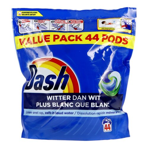 DASH pods witter dan wit 44st