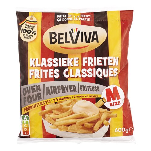 BELVIVA Klassiek oven friet 600g