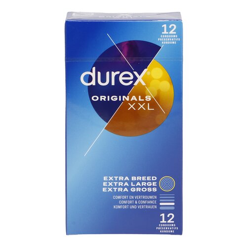 DUREX Originals XXL condooms 12st
