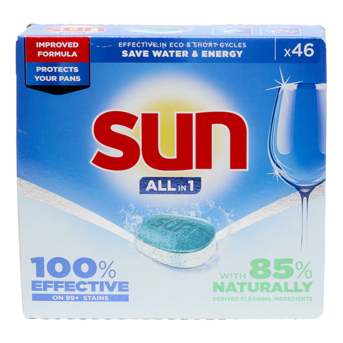 SUN vaatwastabletten AIO regular 46st