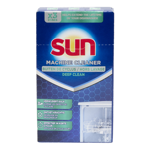 SUN Vaatwasmachinereiniger 3x40g