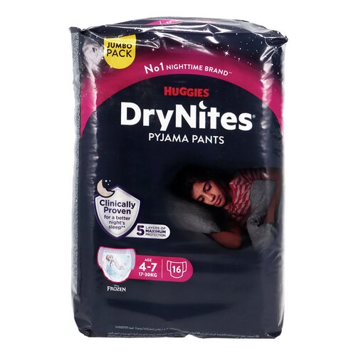 DRYNITES Pyjama Pants Girl 4-7jaar 16st