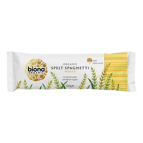 BIONA witte spelt spaghetti Bio 500g