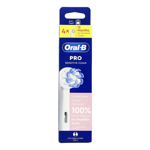 ORAL-B opzetb. sensitive clean white 4st