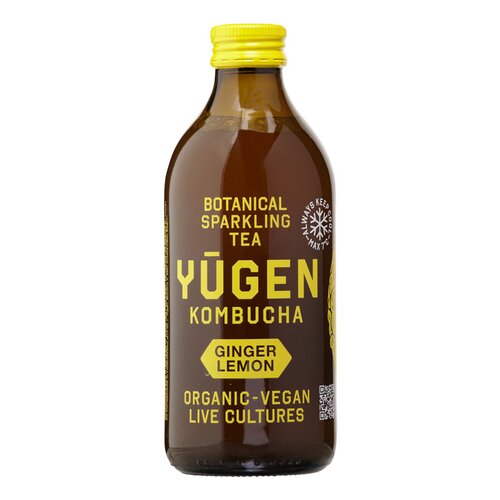 YUGEN Kombucha Ginger-Lemon Bio 32,5cl