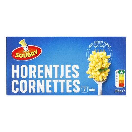 SOUBRY al dente horentjes 375g