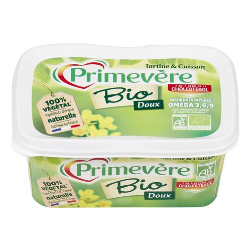 PRIMEVERE Margarine Doux Bio 500g