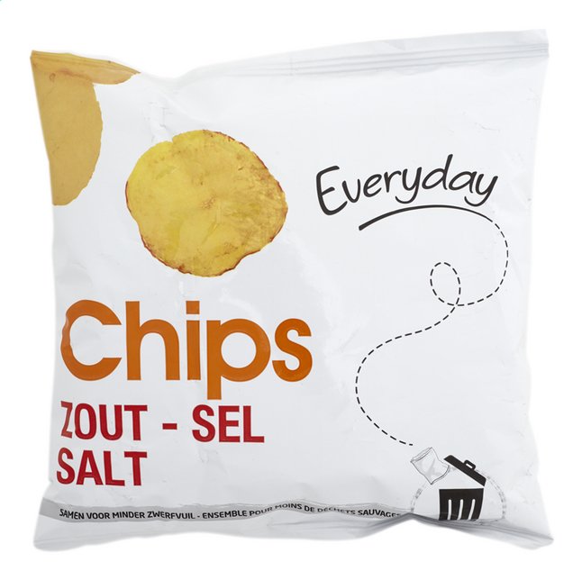 Chips zout 50 g