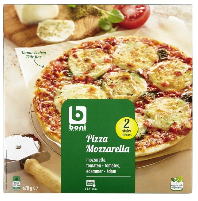 gaan beslissen Gevangenisstraf genezen Pizza Mozzarella 2 x 335 g