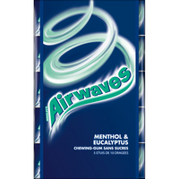 Airwaves AIRWAVES Chew.gum Menthol Eucal 5x10Drag