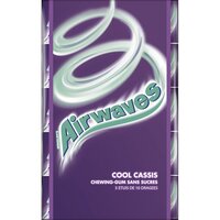 Airwaves AIRWAVES Chew.gum Cool cassis 5x10Dragé.